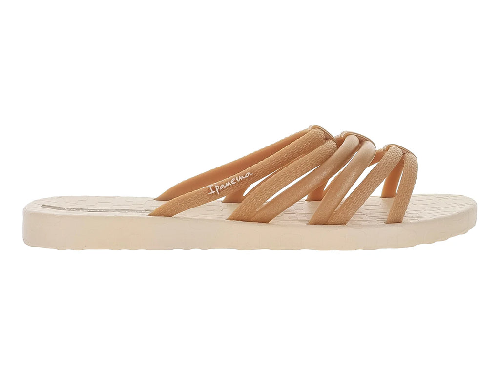 Sandalias Ipanema Beige y Oro para Mujer