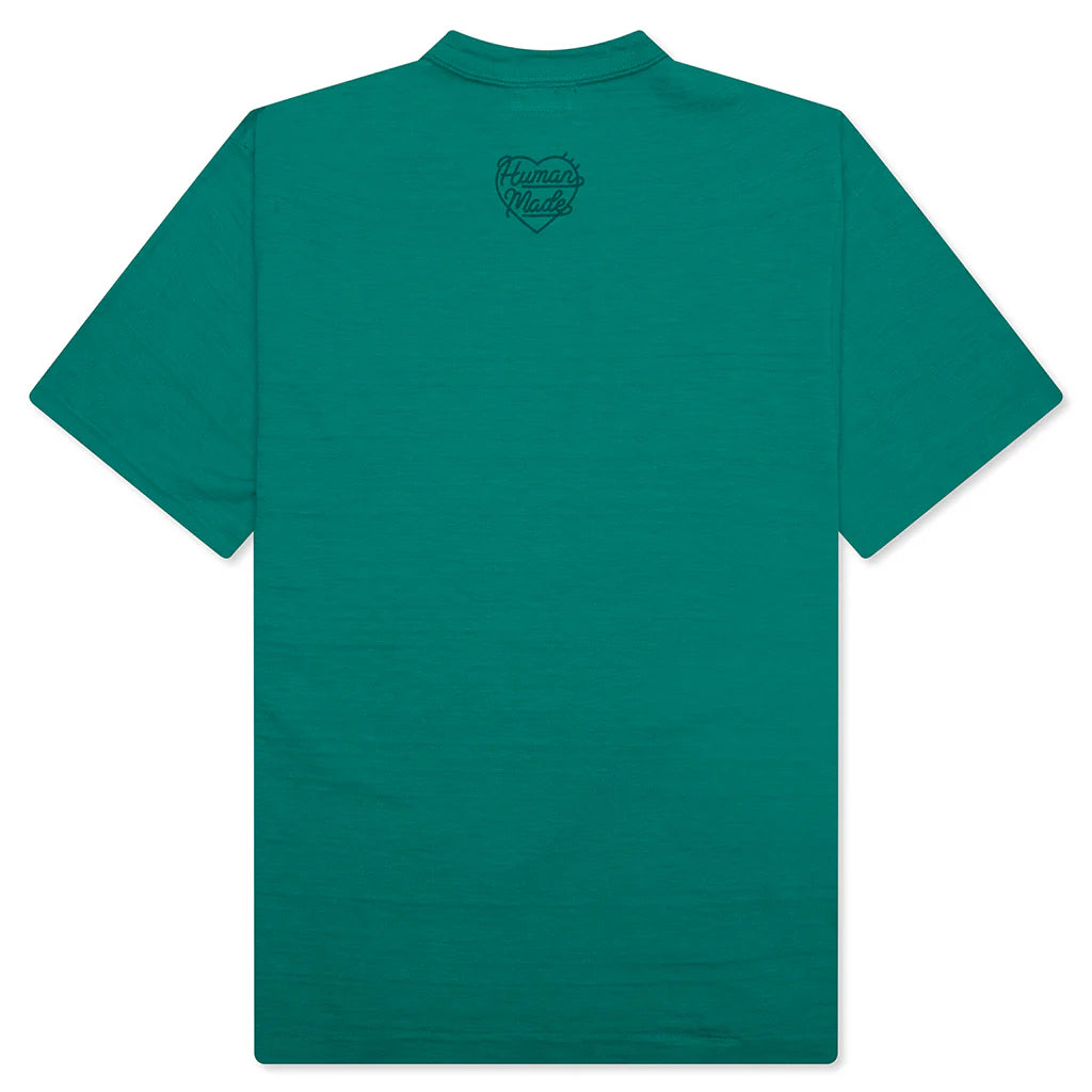 Color T Shirt Green
