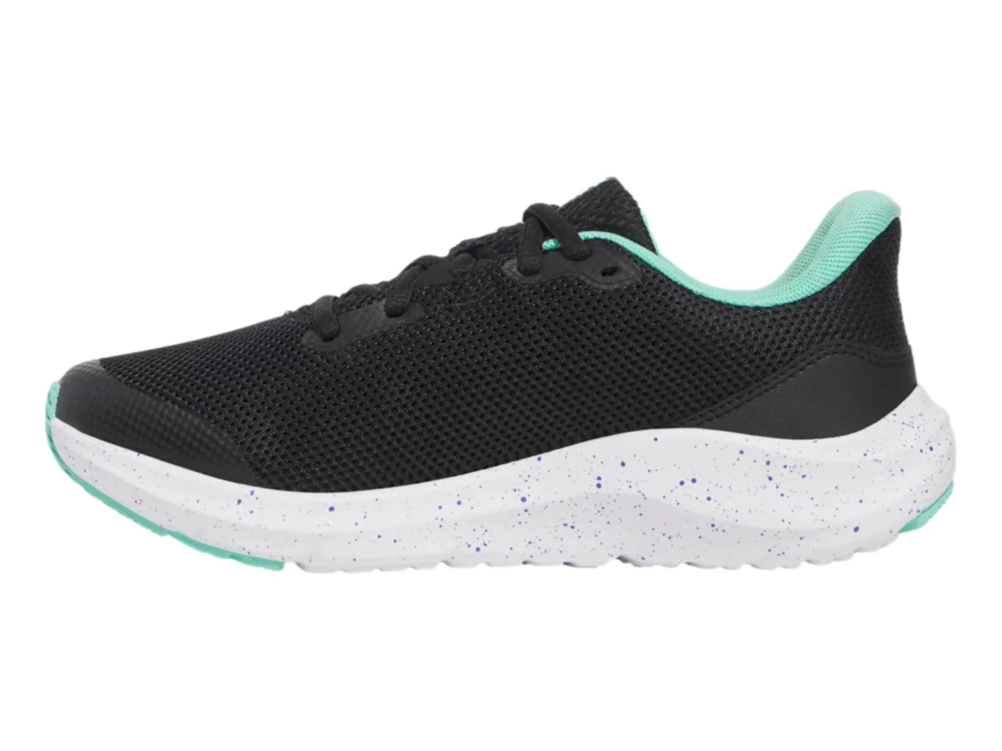 Tenis Under Armour Pursuit 4 Negro y Azul para Niña