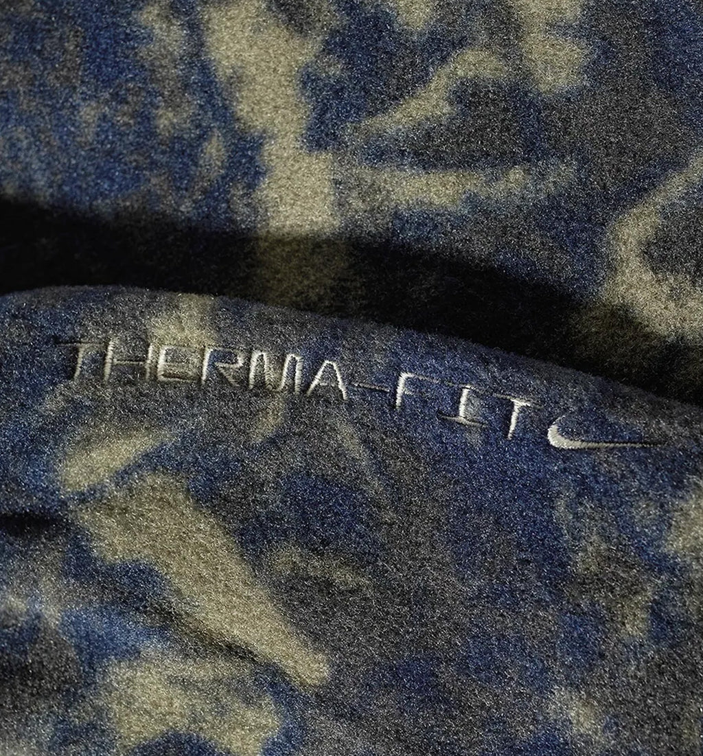 ACG Wolf Tree Print Fleece Pant Mens Pant Blue Smoke Grey Stone