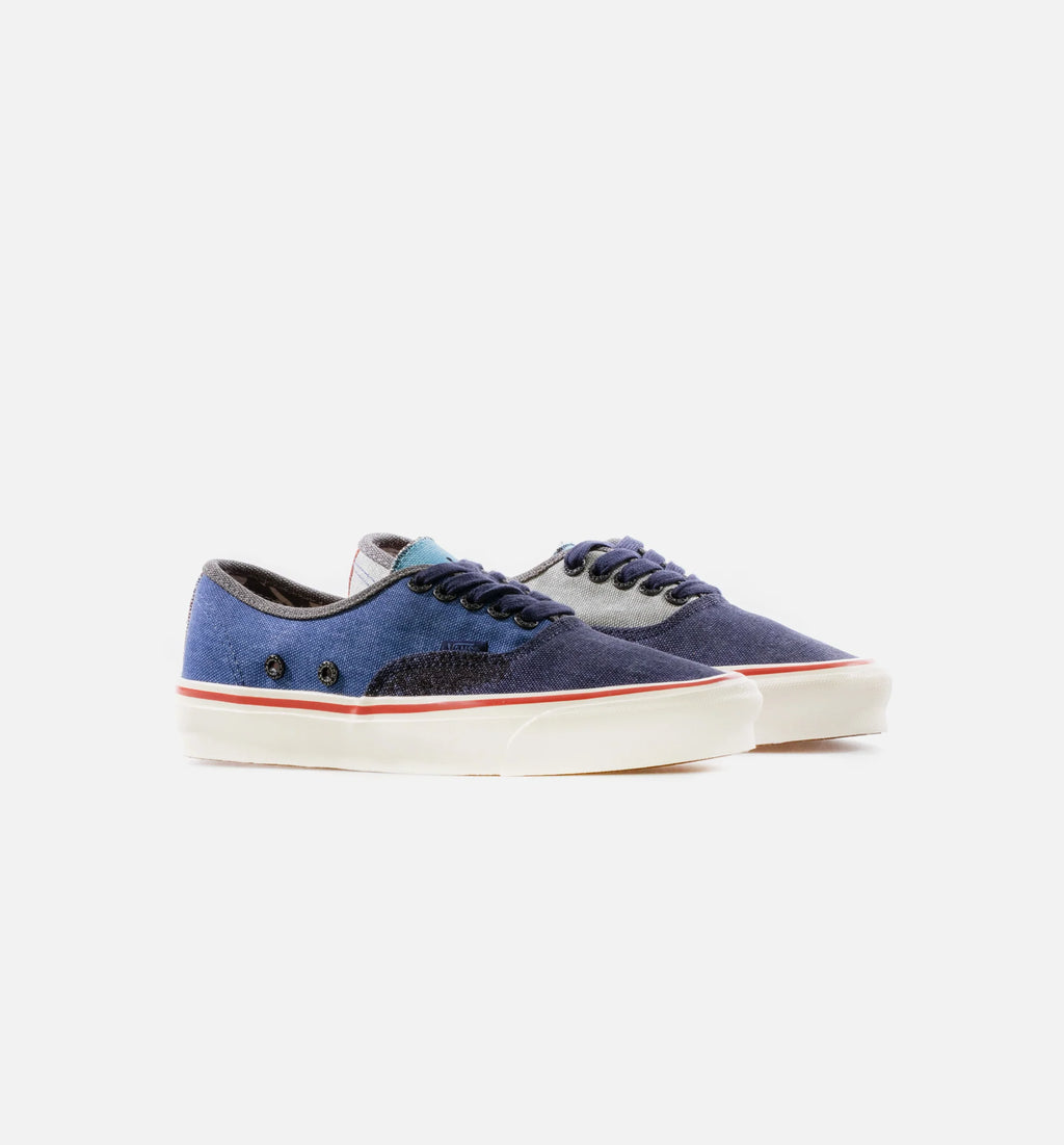 Vault x Nigel Cabourn OG Authentic LX Mens Skate Shoe Navy Multi