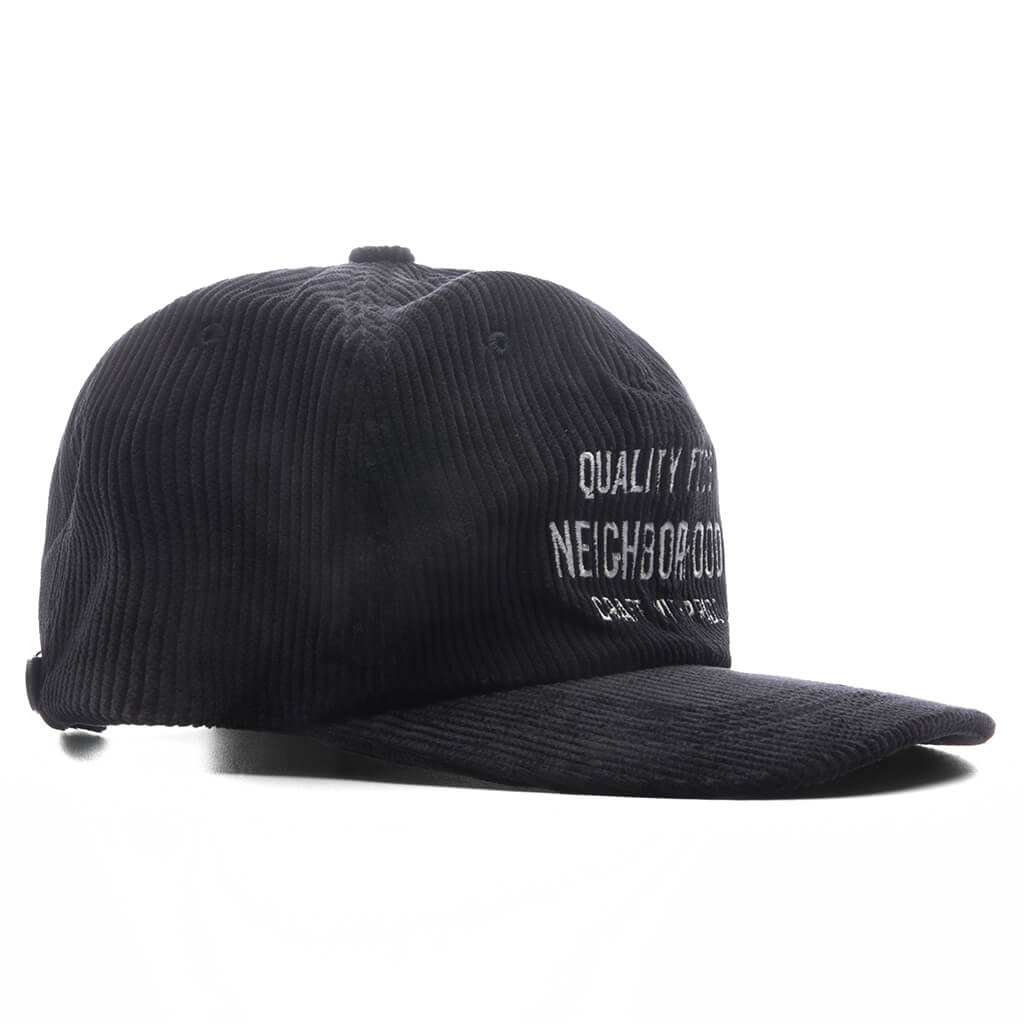 Corduroy Dad Cap Black