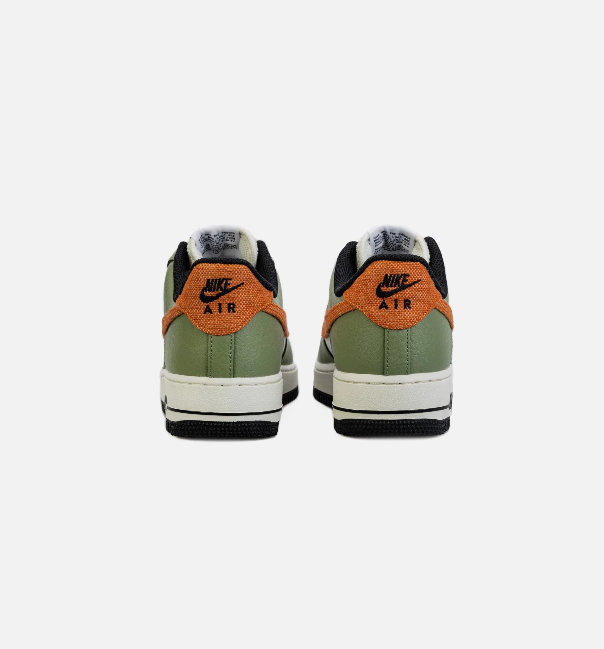 Air Force 1 07 Oil Green Mens Lifestyle Shoe Green Orange
