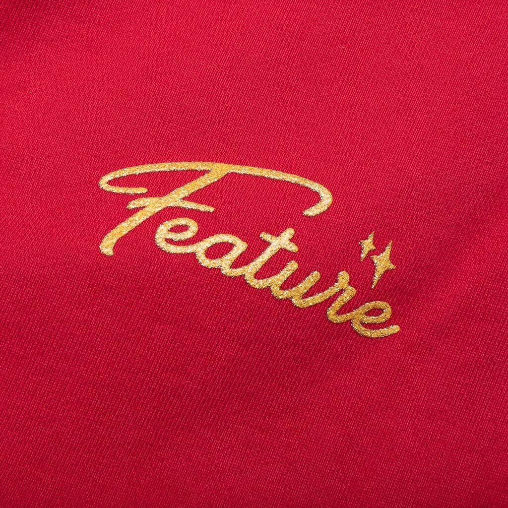 Feature x Wynn Shine Sweatpants Scarlet