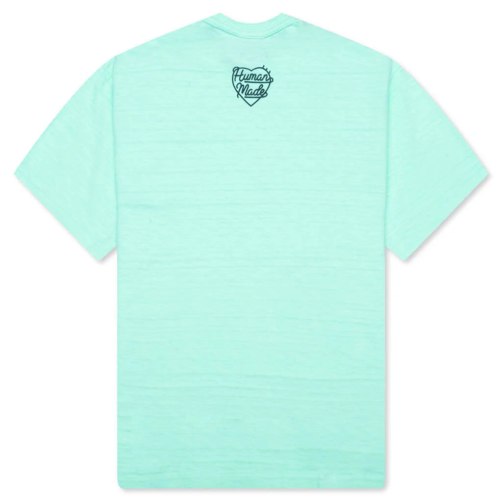 Color T Shirt Green