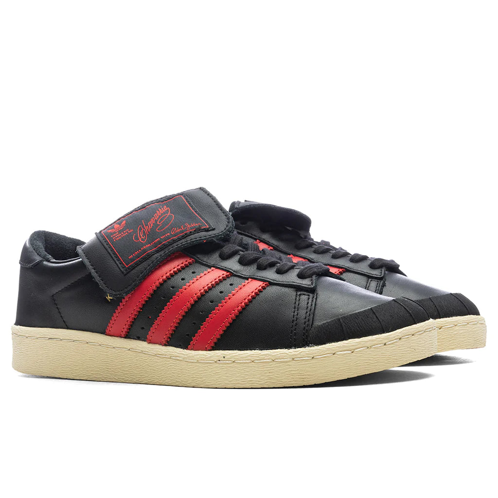 Adidas Originals x Willy Chavarria Jabbar Low Core Black Red