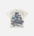 Space Expo Mens Short Sleeve Shirt White