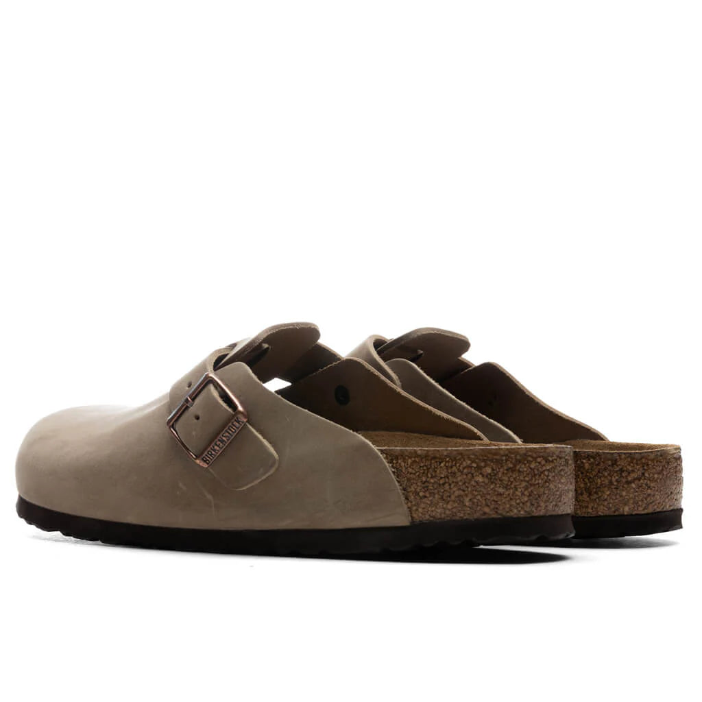 Wide Boston Soft Footbed Tobacco Brown