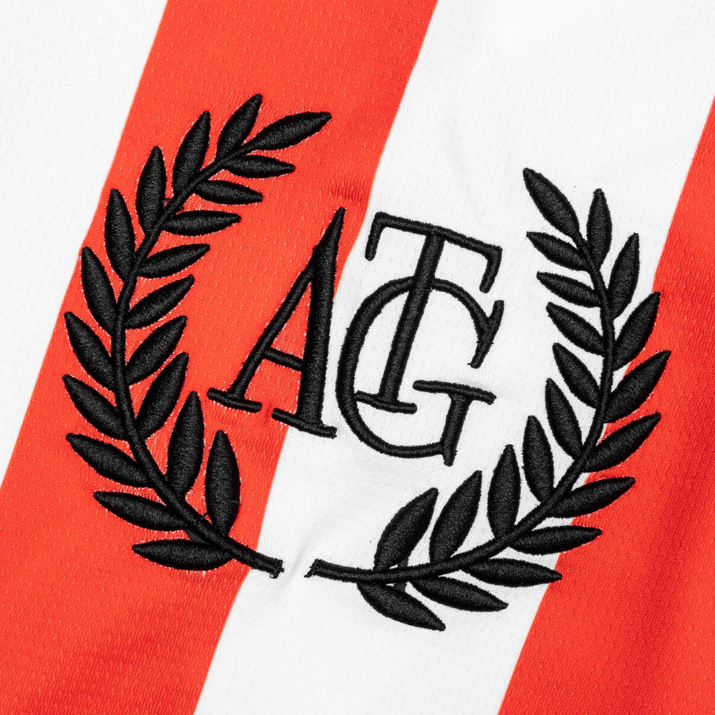 Pele Futbol Jersey Red White