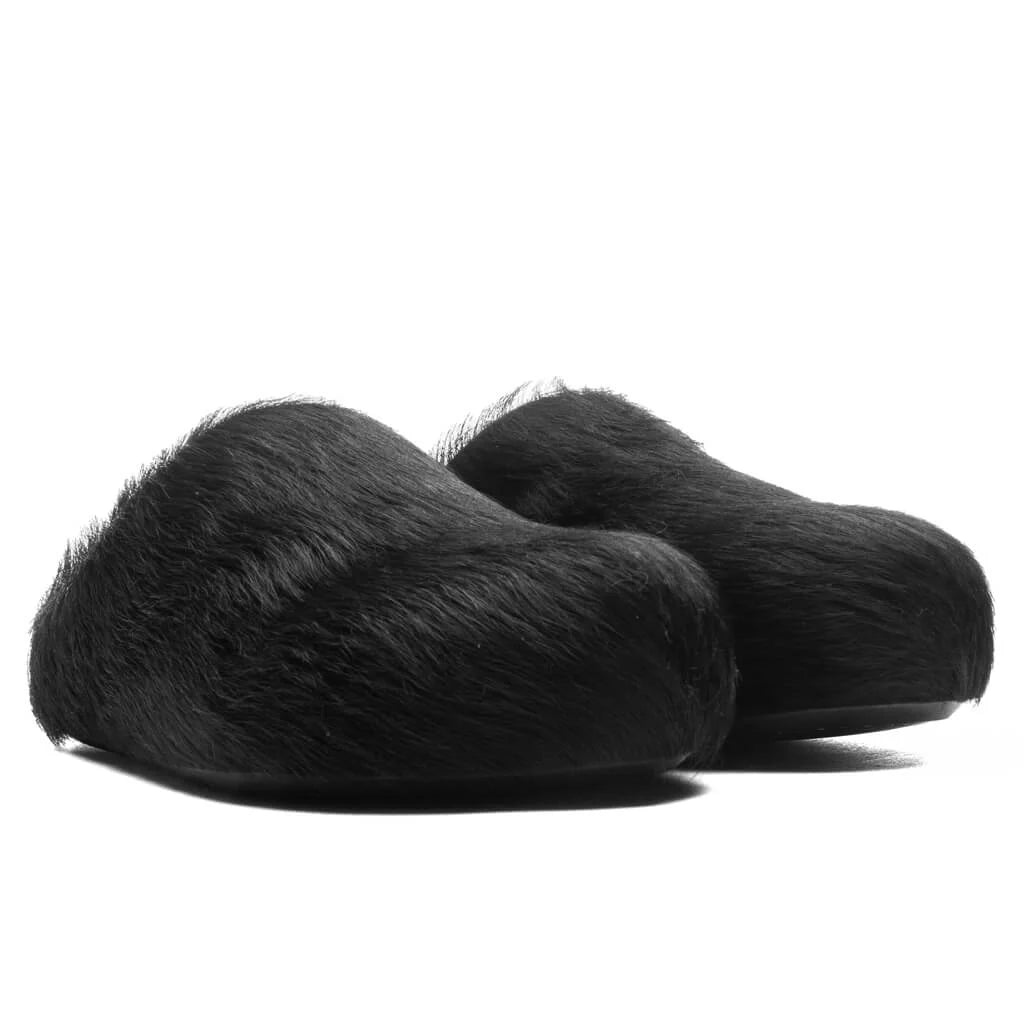 Womens Sabot Black