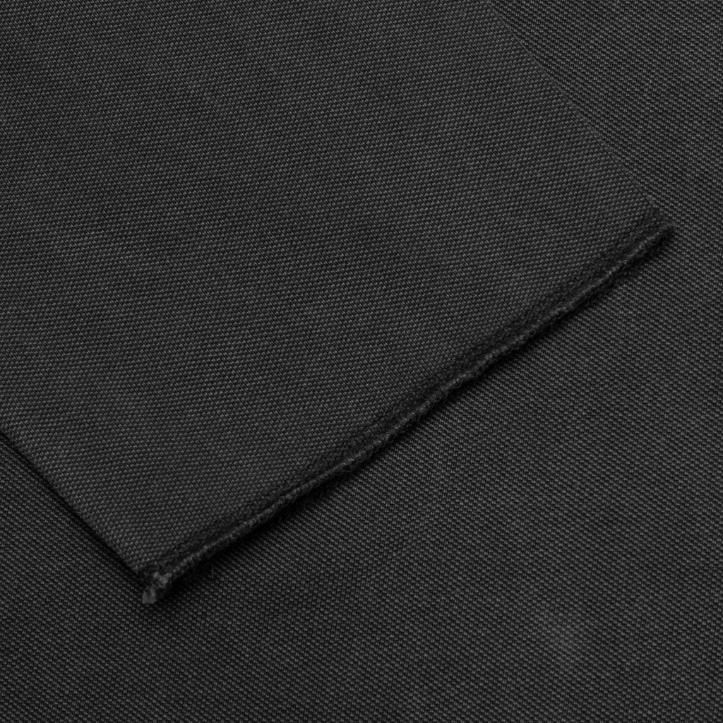 Football Crew Pigment Dyed Washed Black