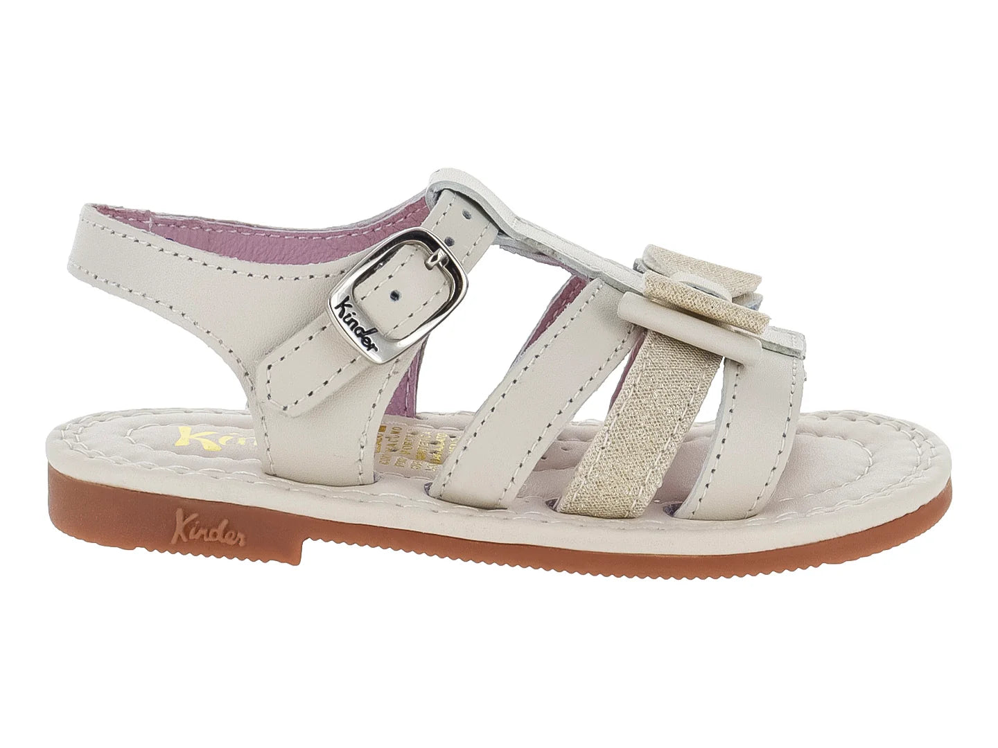 Sandalias Kinder Beige para Niña