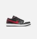 Air Jordan 1 Low White Toe Mens Lifestyle Shoe Black Red