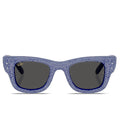 Ray Ban x AAP Rocky Wayfarer Puffer Crystal Pavé Edition Blue Strass Pave