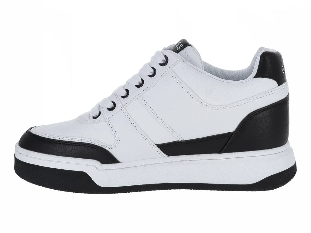Tenis Guess Blanco y Negro para Mujer