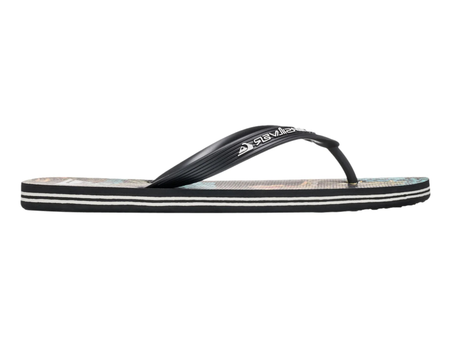 Sandalias Quiksilver Molokai Art 25 Negro para Hombre