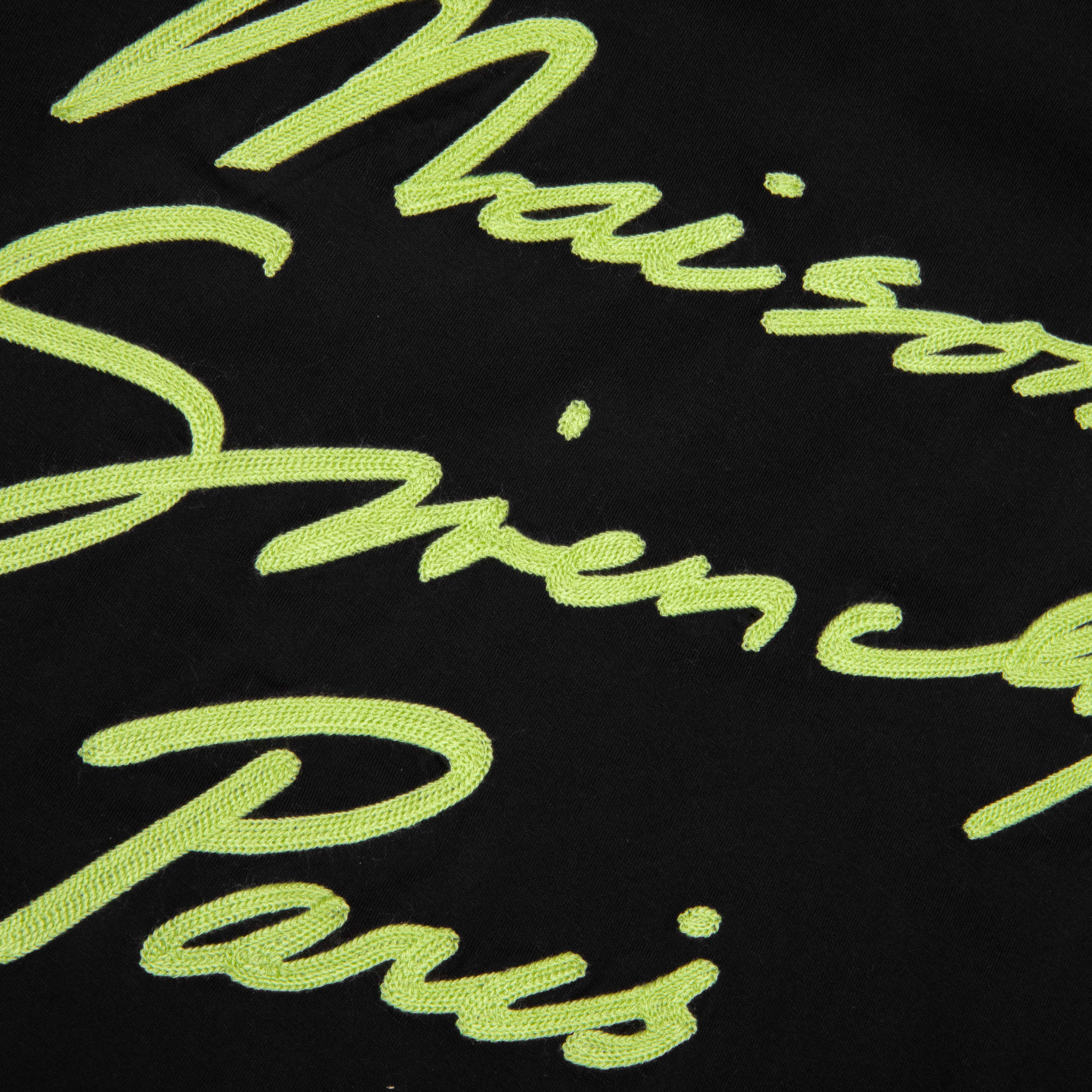 Maison T Shirt Black Green