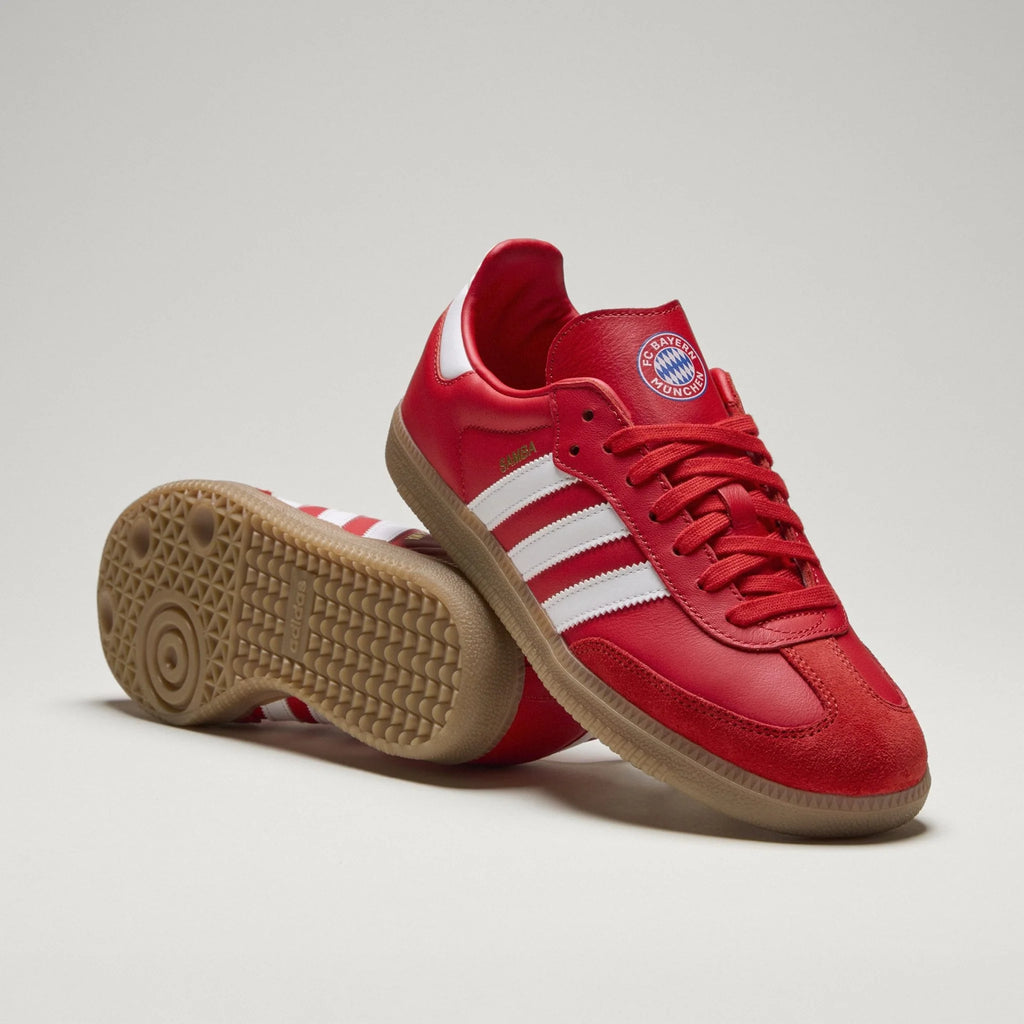 adidas Samba FC Bayern Shoes Red White