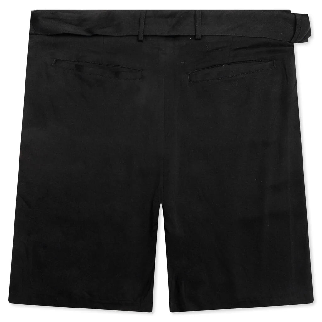 Slow Down Beaded Short Black