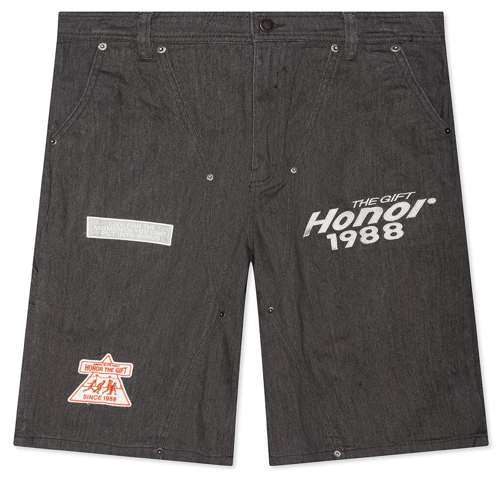 Twill Carpenter Short Black