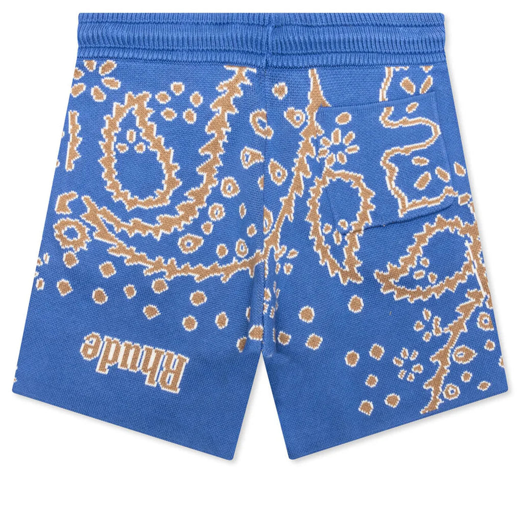 Bandana Knit Short Light Blue