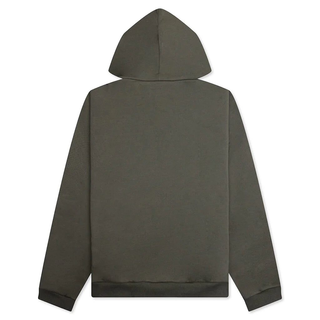 Fleece Hoodie Military