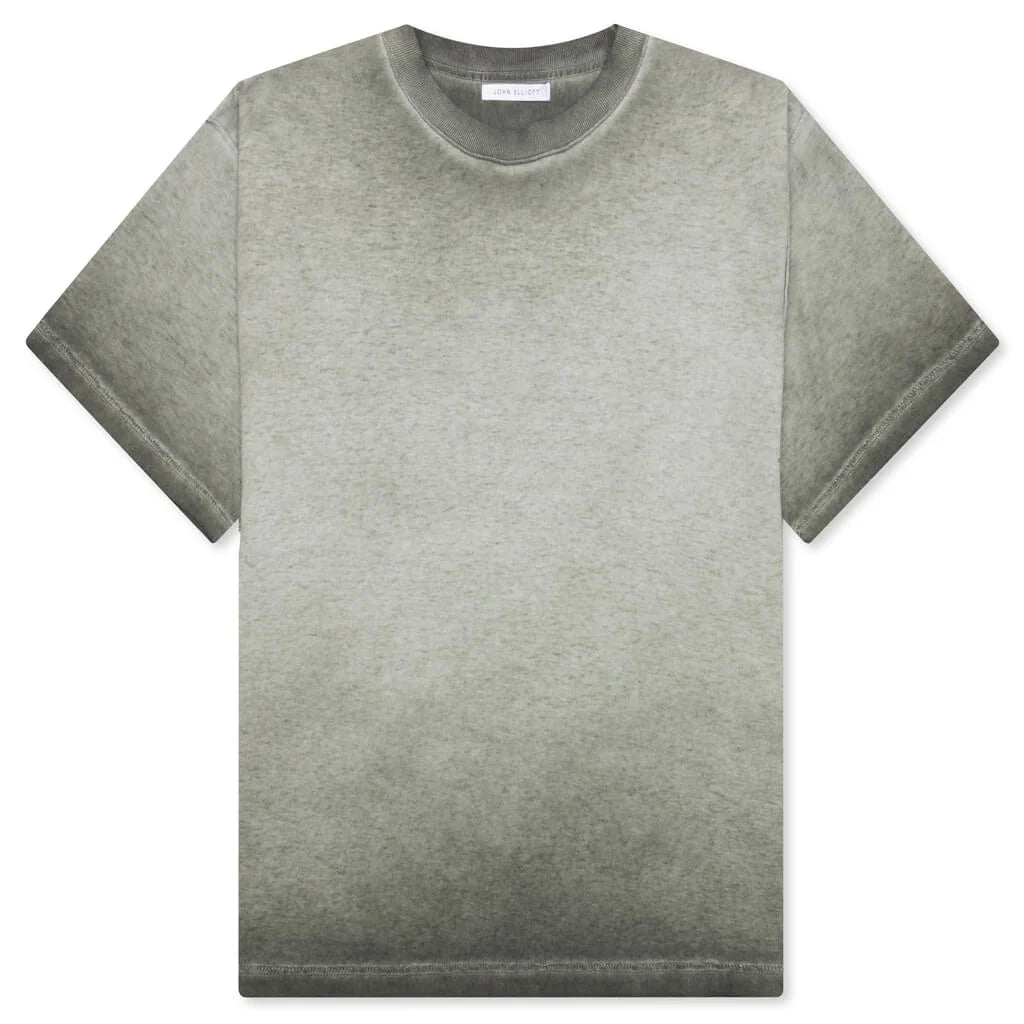 Phoenix Oil Wash Cropped Tee Olive