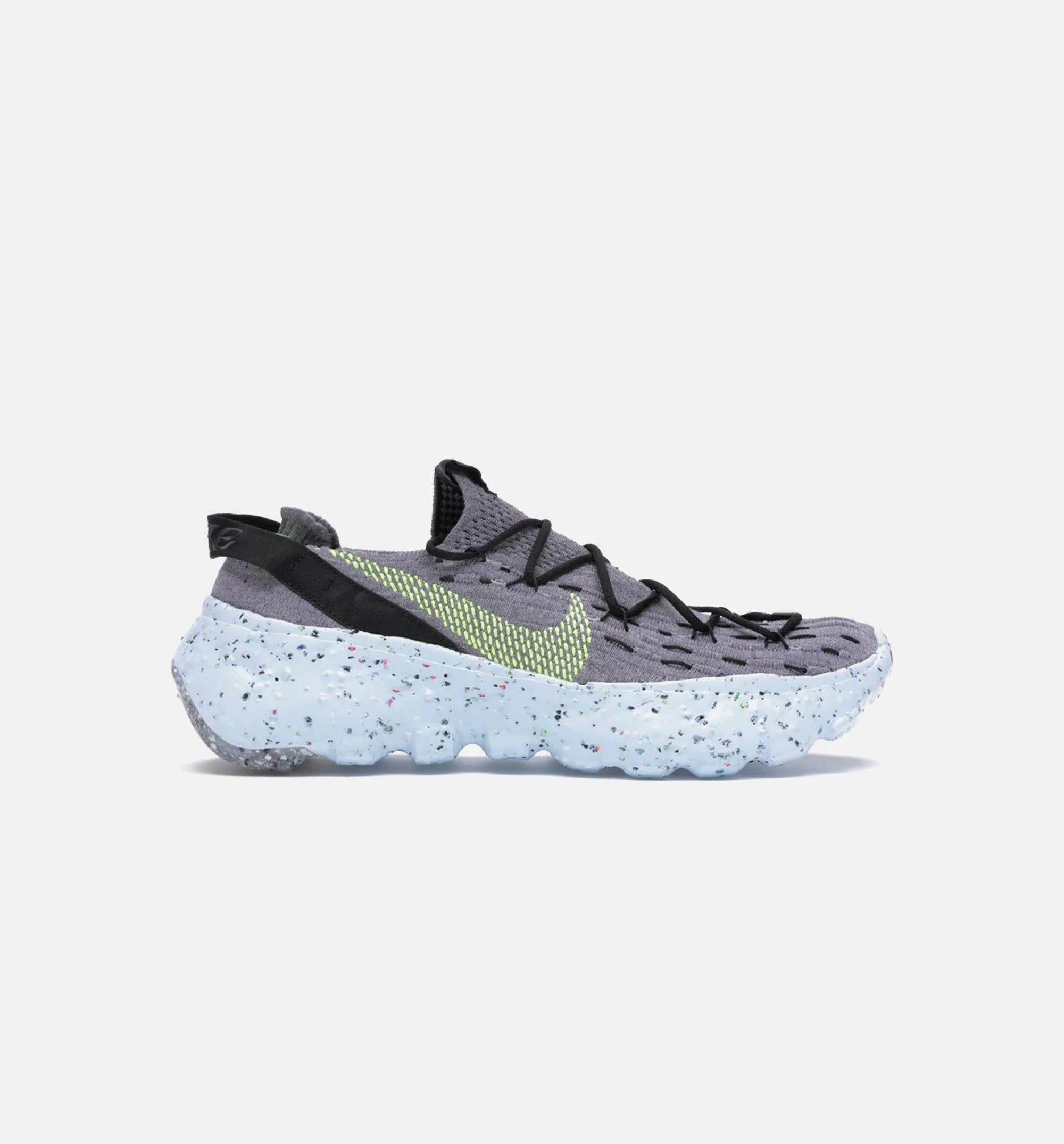 Space Hippie 04 Volt Mens Running Shoe Grey Black Volt Ice Blue