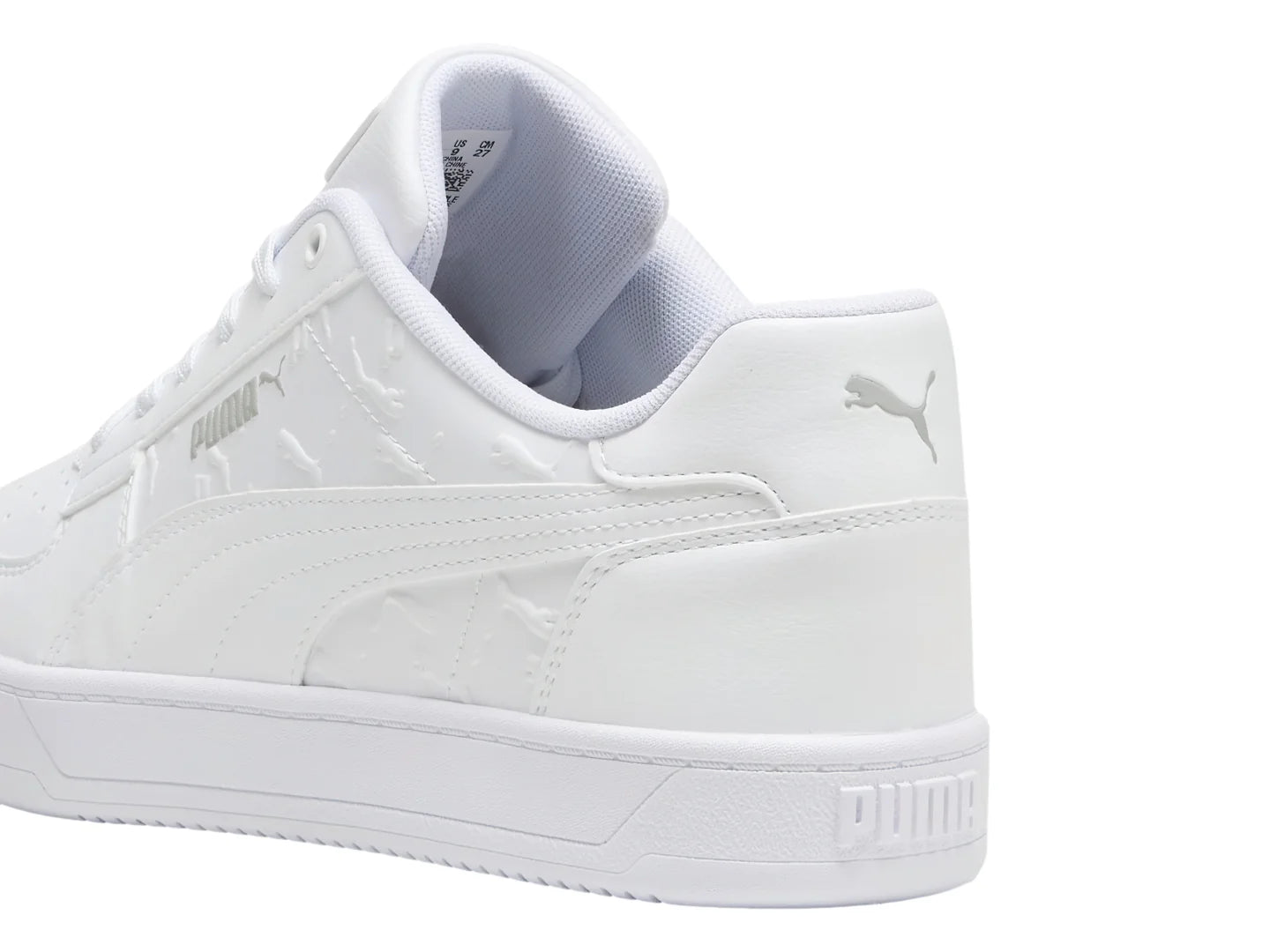 Tenis PUMA Caven 20 Superlogo Blanco y Gris para Hombre