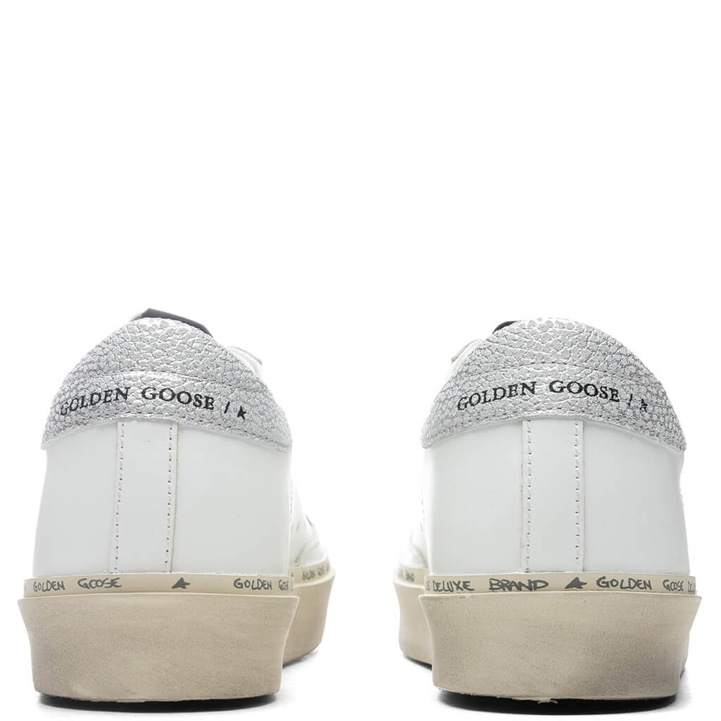 Womens Hi Star Laminated White Silver
