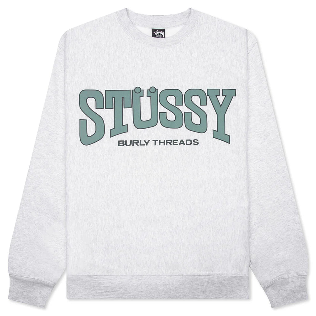 Burly Threads Crew Ash Heather