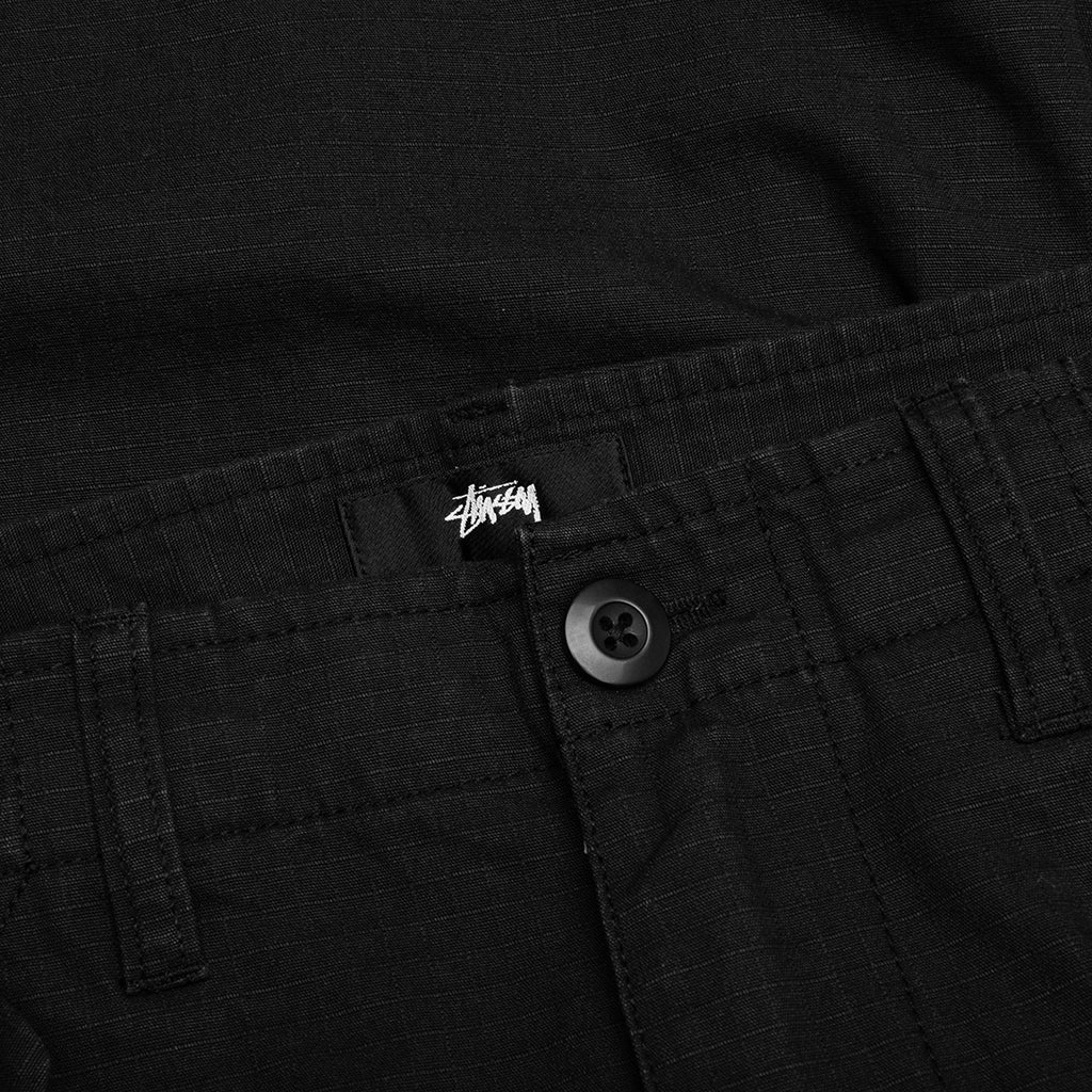 Cargo Ripstop Short Black