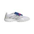 adidas Predator League Fold Over Tongue TF Turf Mens Soccer Cleats White Zero Metallic Blue