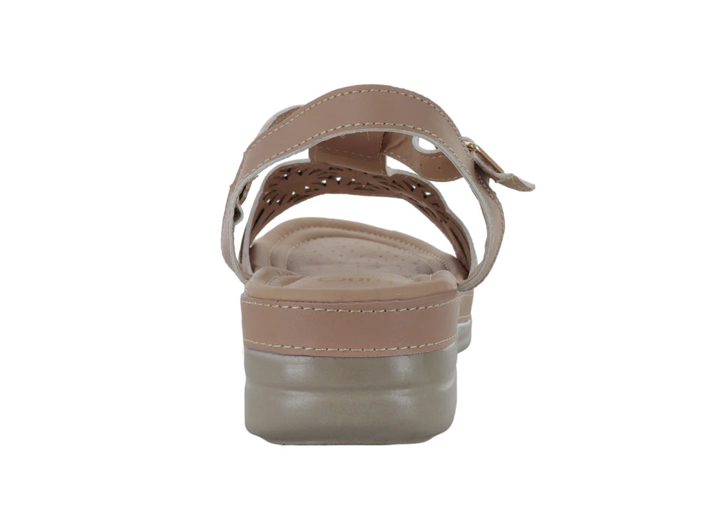 Sandalias Luna Rosa Color Maquillaje para Mujer