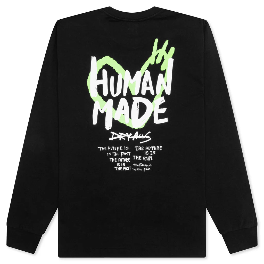 Graphic L S Shirt Black