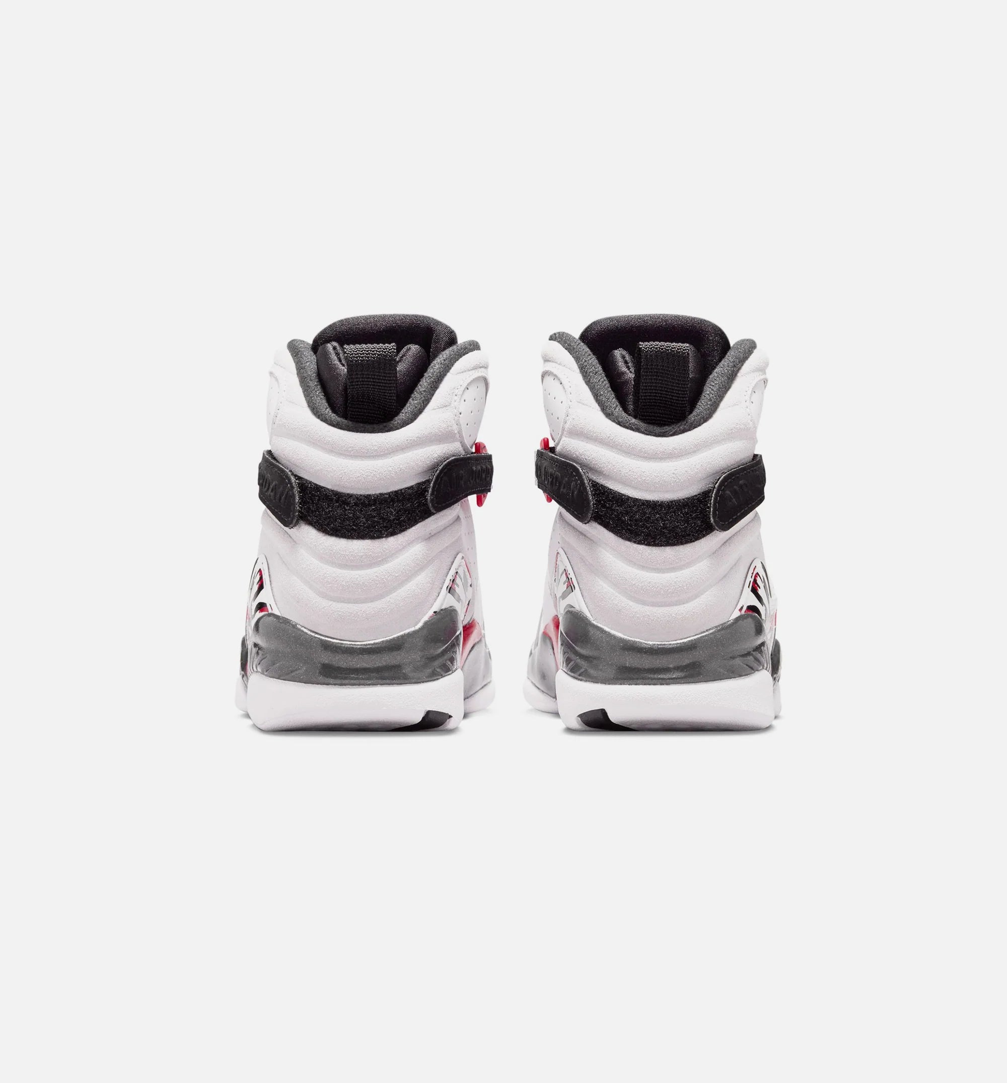 Air Jordan 8 Retro White And True Red Grade School Lifestyle Shoe White True Red Black
