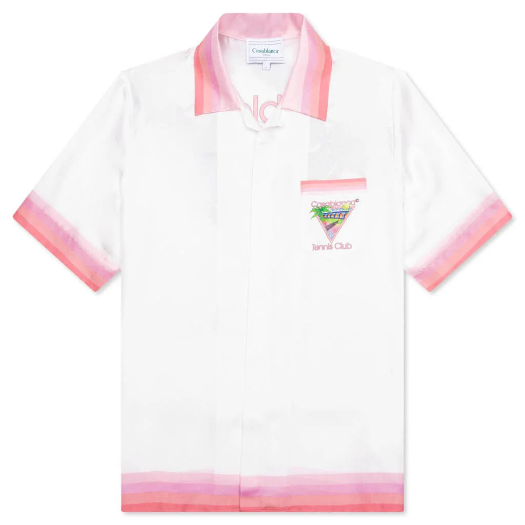 Cuban Collar S S Shirt Tennis Club Icon