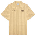 S S Hendry Shirt Seaton Stripe Straw Liberica