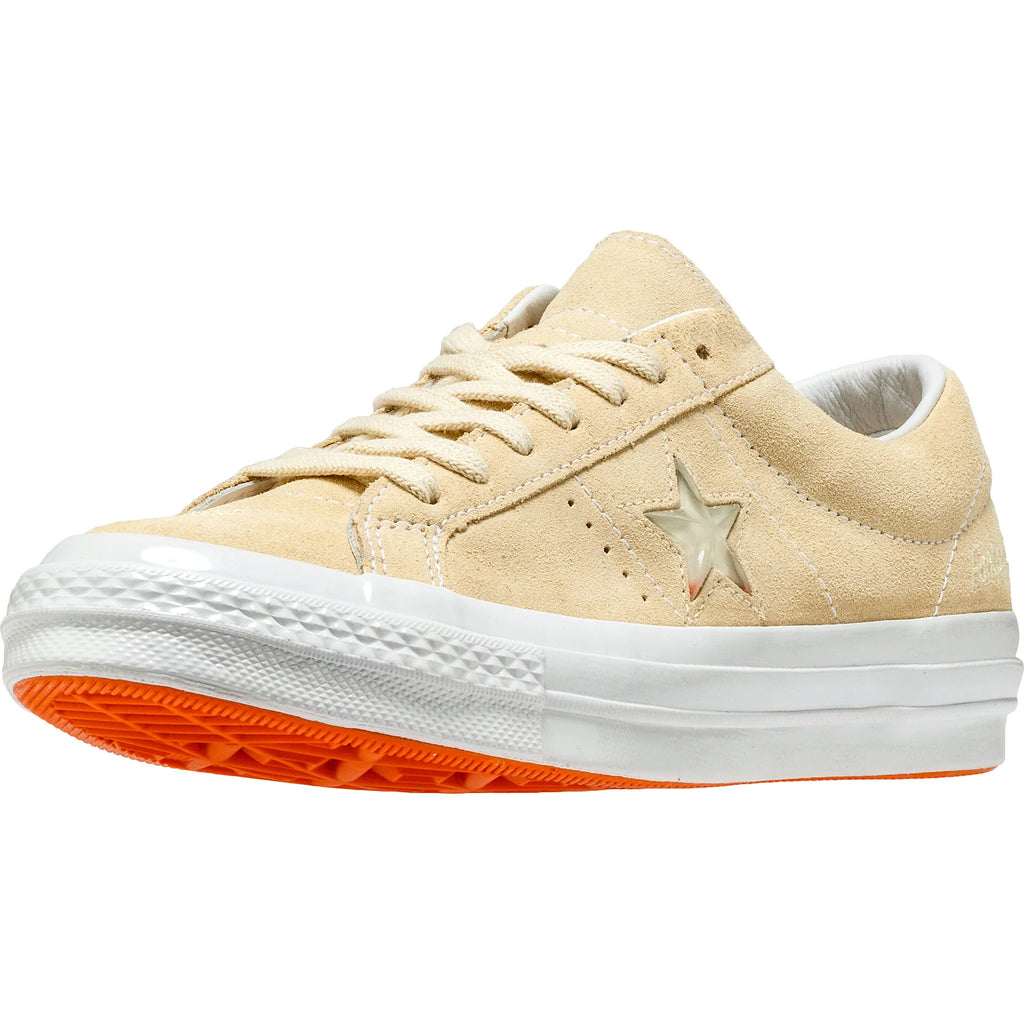 Converse X Footpatrol One Star Suede Mens Shoe Vanilla Custard White