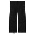 Cotton Twill Pants Black