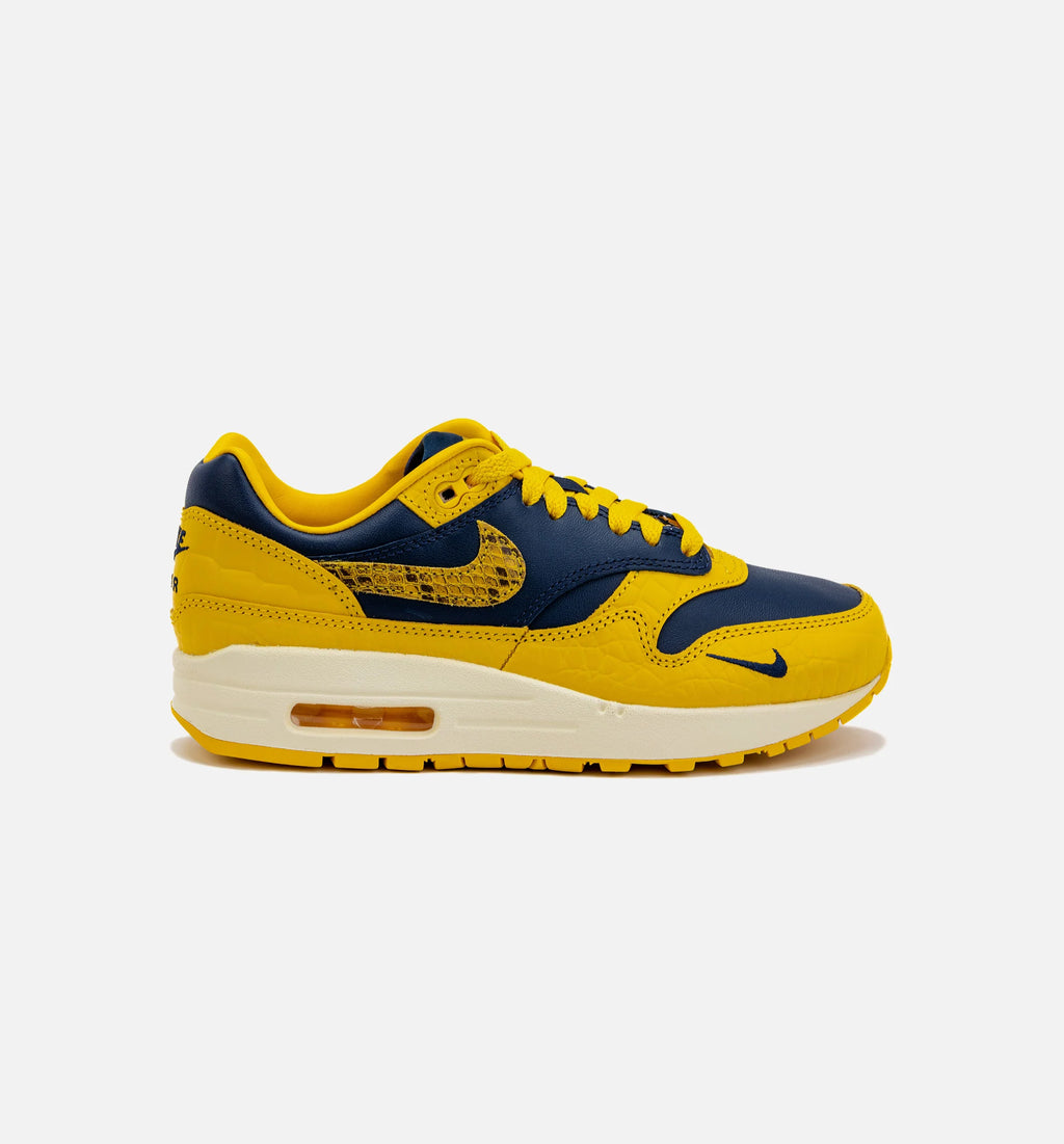 Air Max 1 COJP Michigan Womens Lifestyle Shoe Blue Yellow