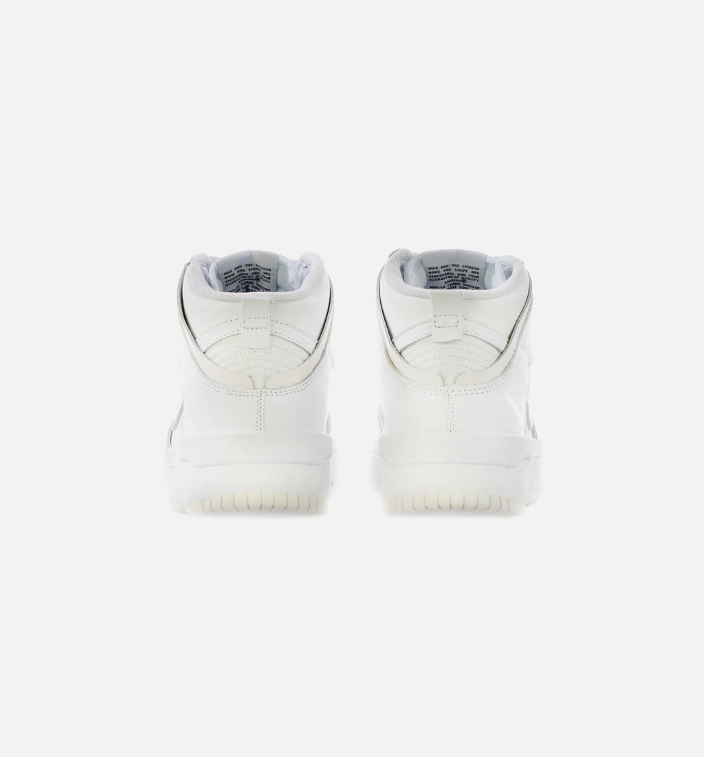 Dunk Hi Rebel All White Womens Lifestyle Shoe White