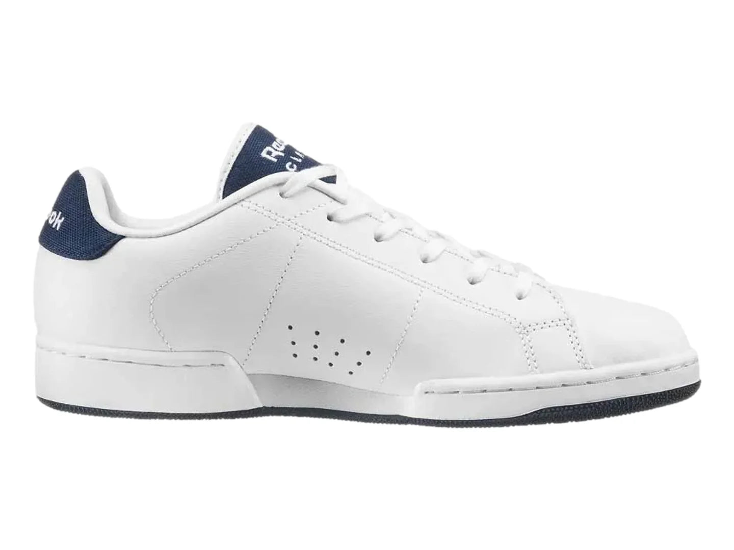 Tenis Reebok NPC II SYN Blanco y Azul para Hombre