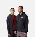 Air Jordan x Levis Full Zip Fleece Mens Jacket Black
