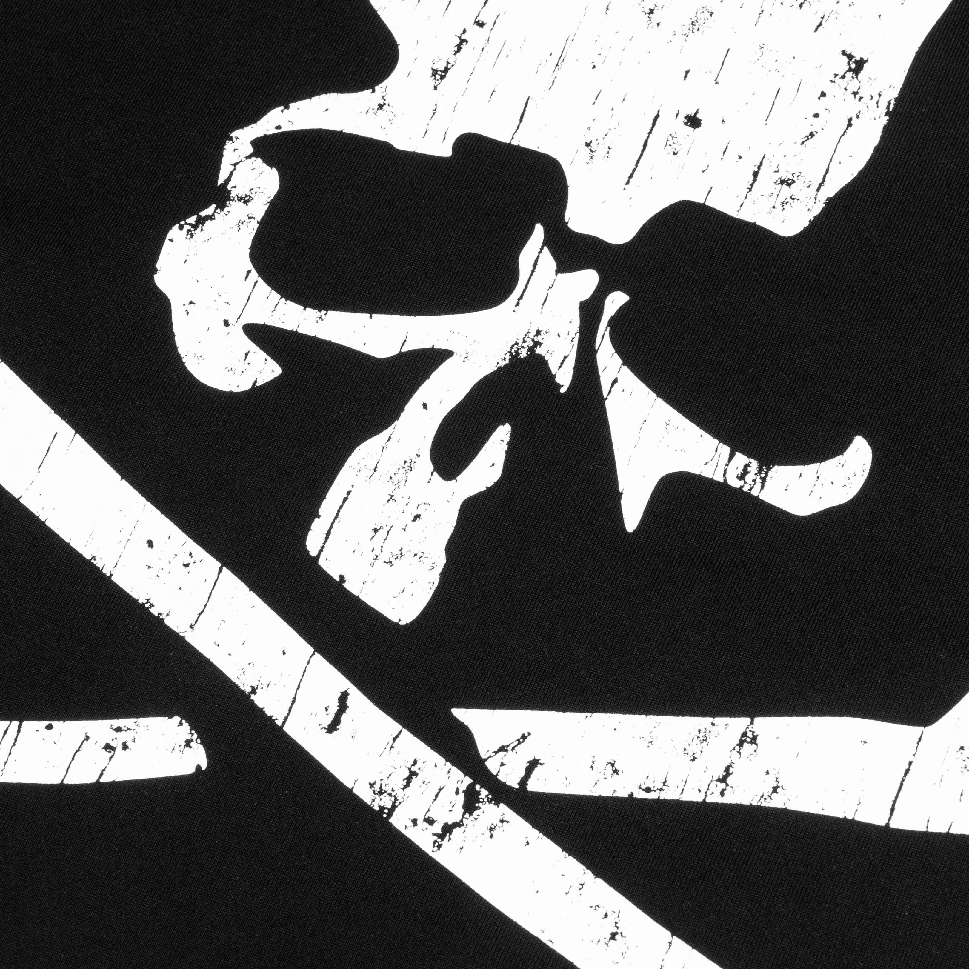 Logo Knit T Shirt Black