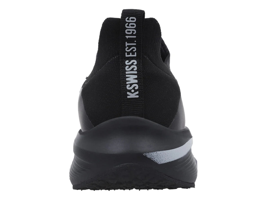 Tenis K Swiss Geisser Negro y Gris para Hombre