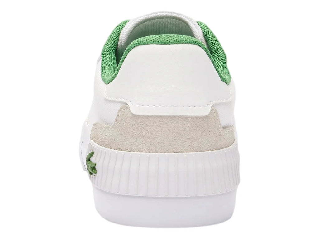 Tenis Lacoste Blanco y Verde para Niño
