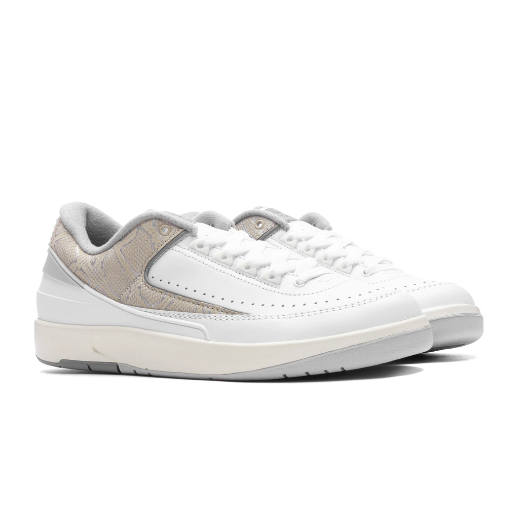 Air Jordan 2 Retro Low Python White Cement Grey Sanddrift