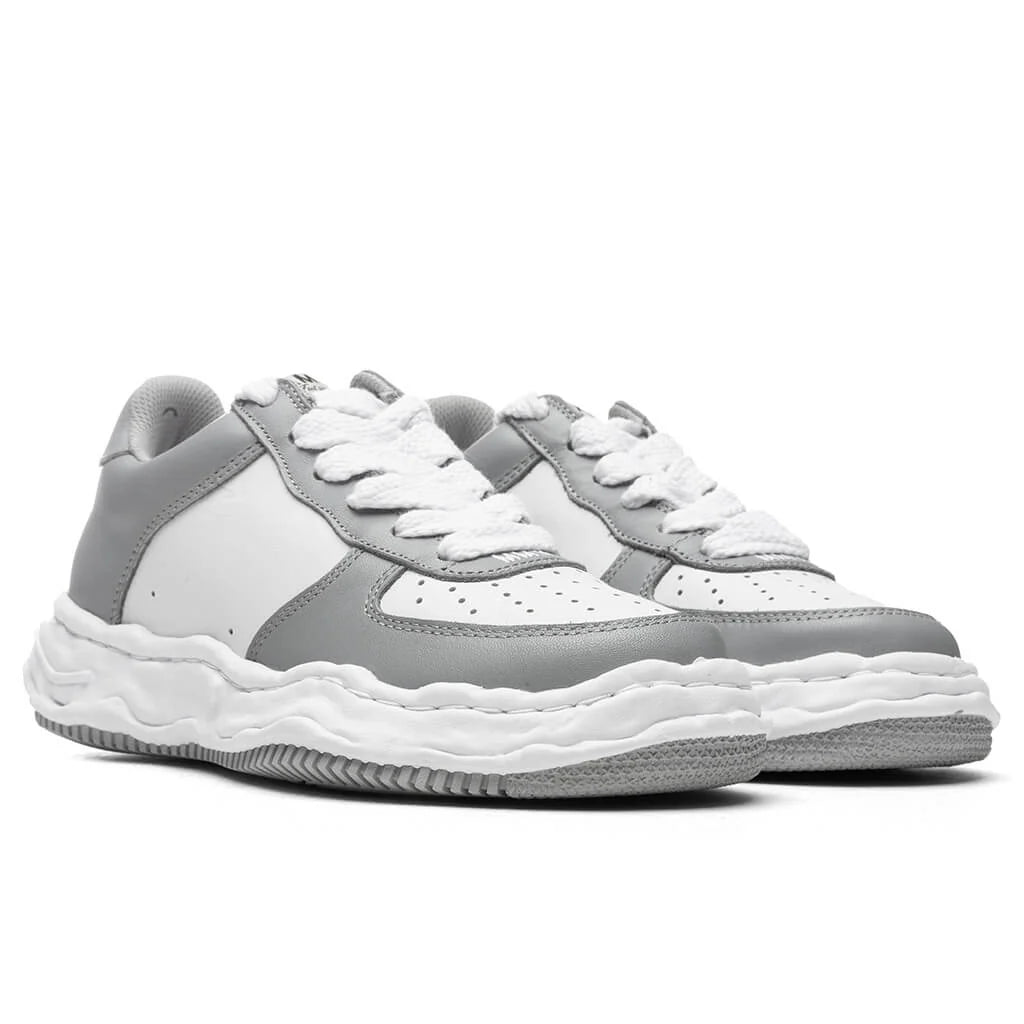 Wayne Low OG Sole Leather Sneaker Grey White