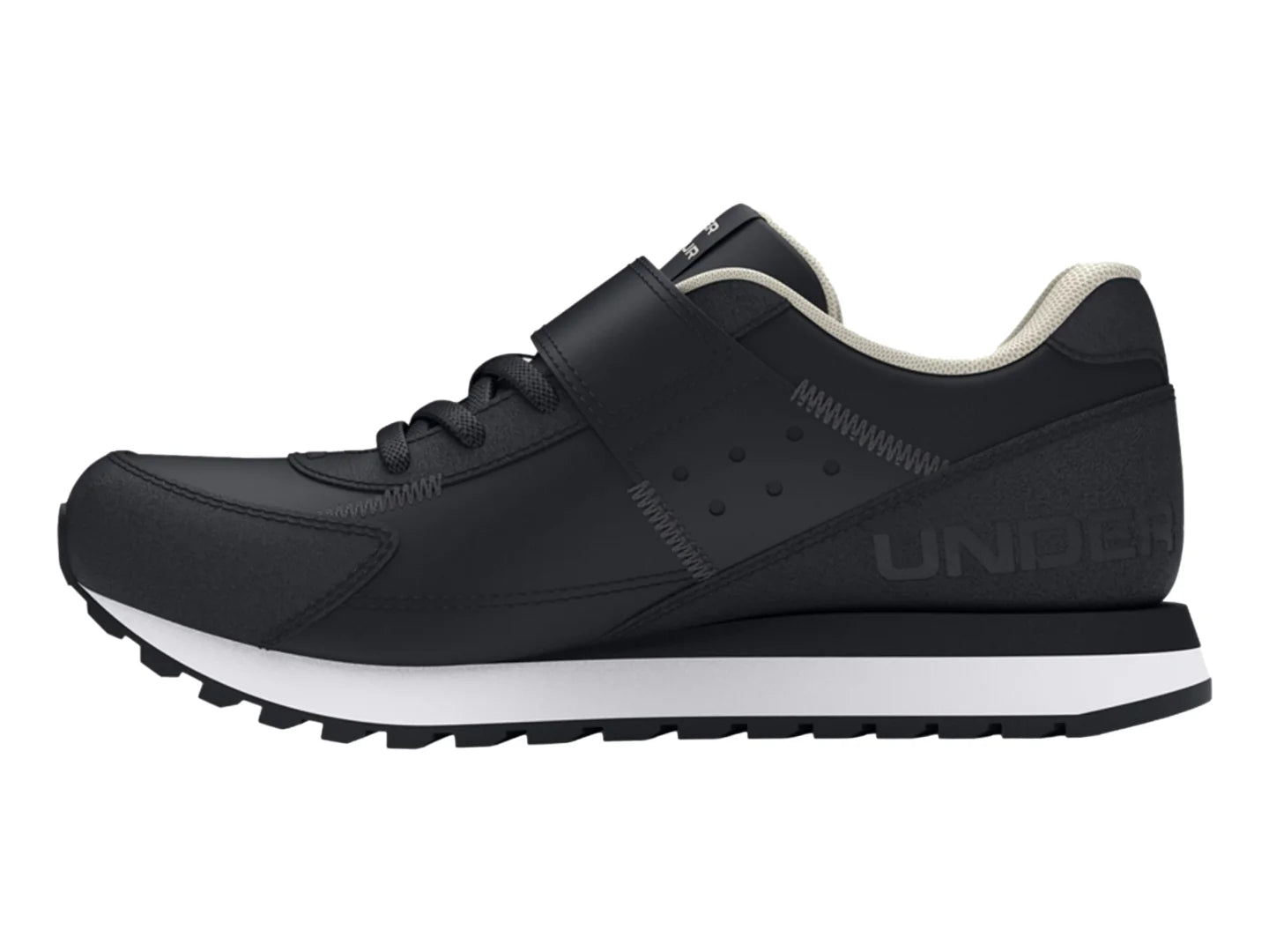 Tenis Under Armour Essential Runner Negro para Niña